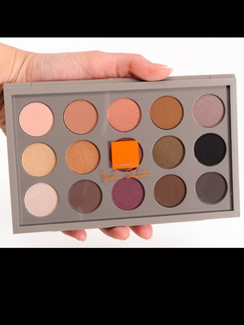 MAC Brooke Shields eye shadow X 15 Gravitas palette (Limited Edition)